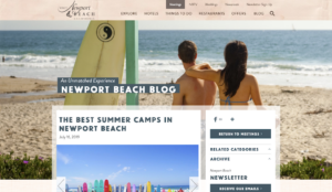 Visit Newport Beach — portfolio preview