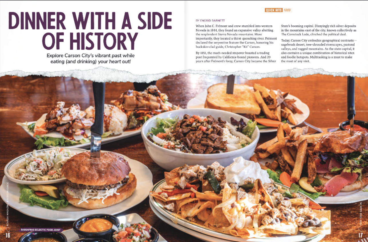 Dinner With a Side of History — publication preview