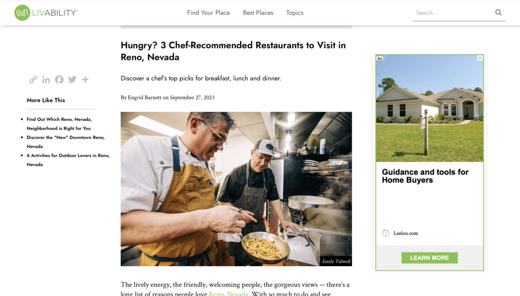 Livability — portfolio preview