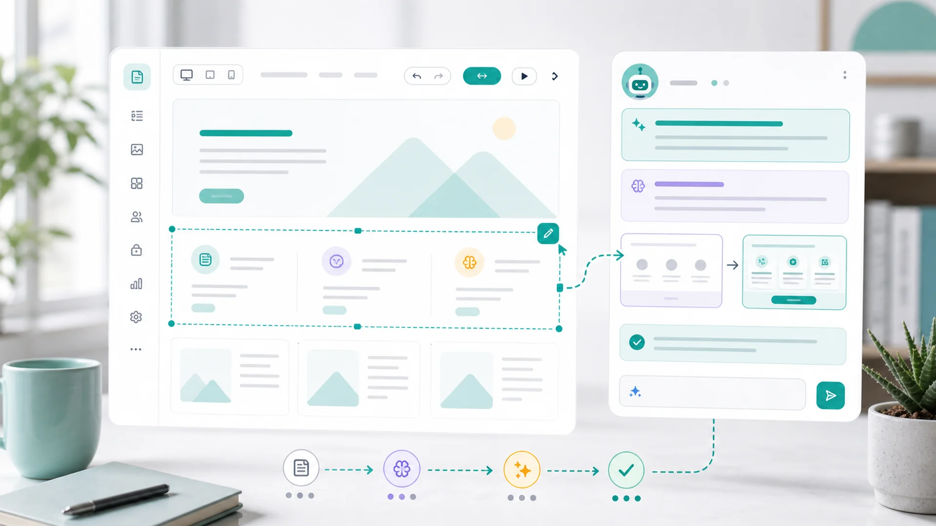 Ask, Don't Click: Updating Your Website by Describing the Change