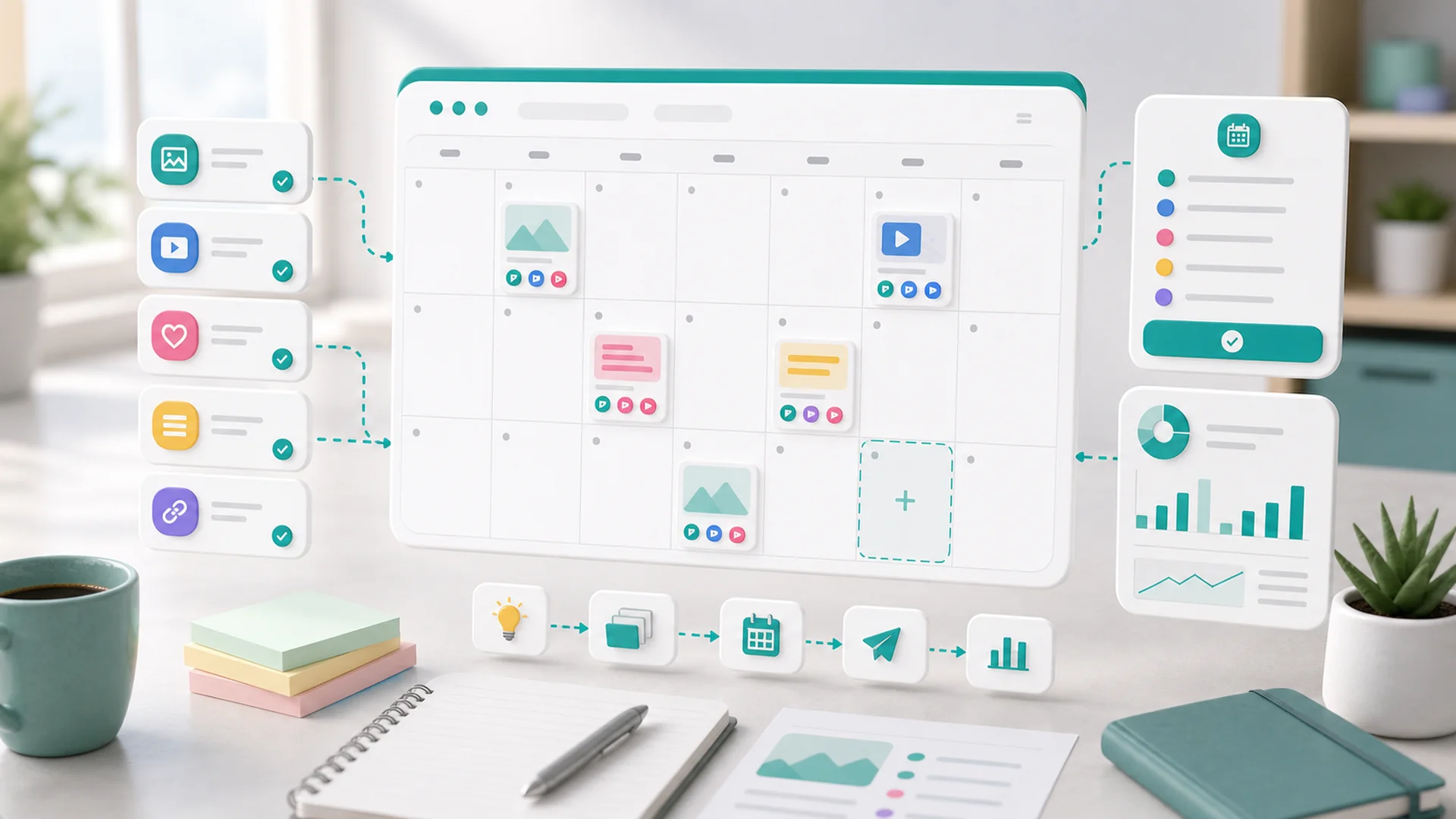 A Realistic Social Media Calendar for Busy Business Owners