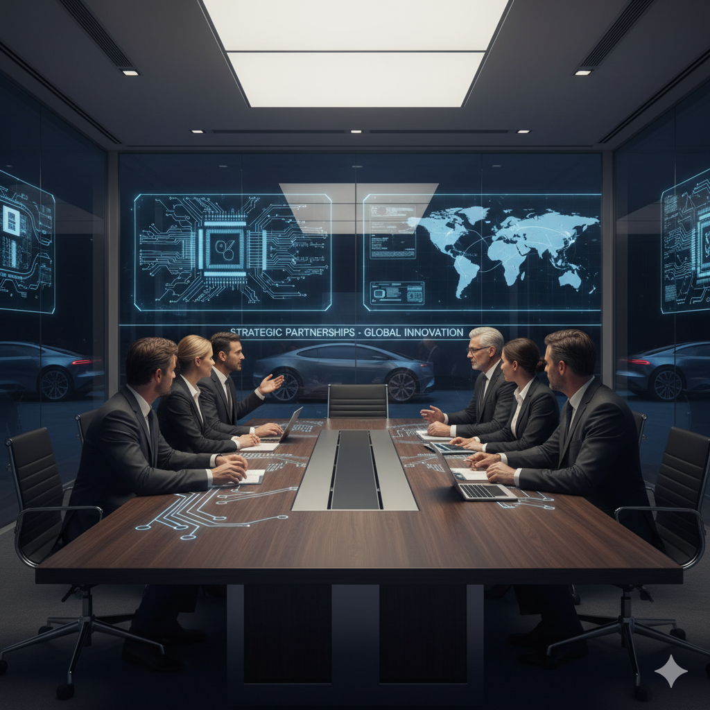 Strategic partnership and business development in automotive electronics