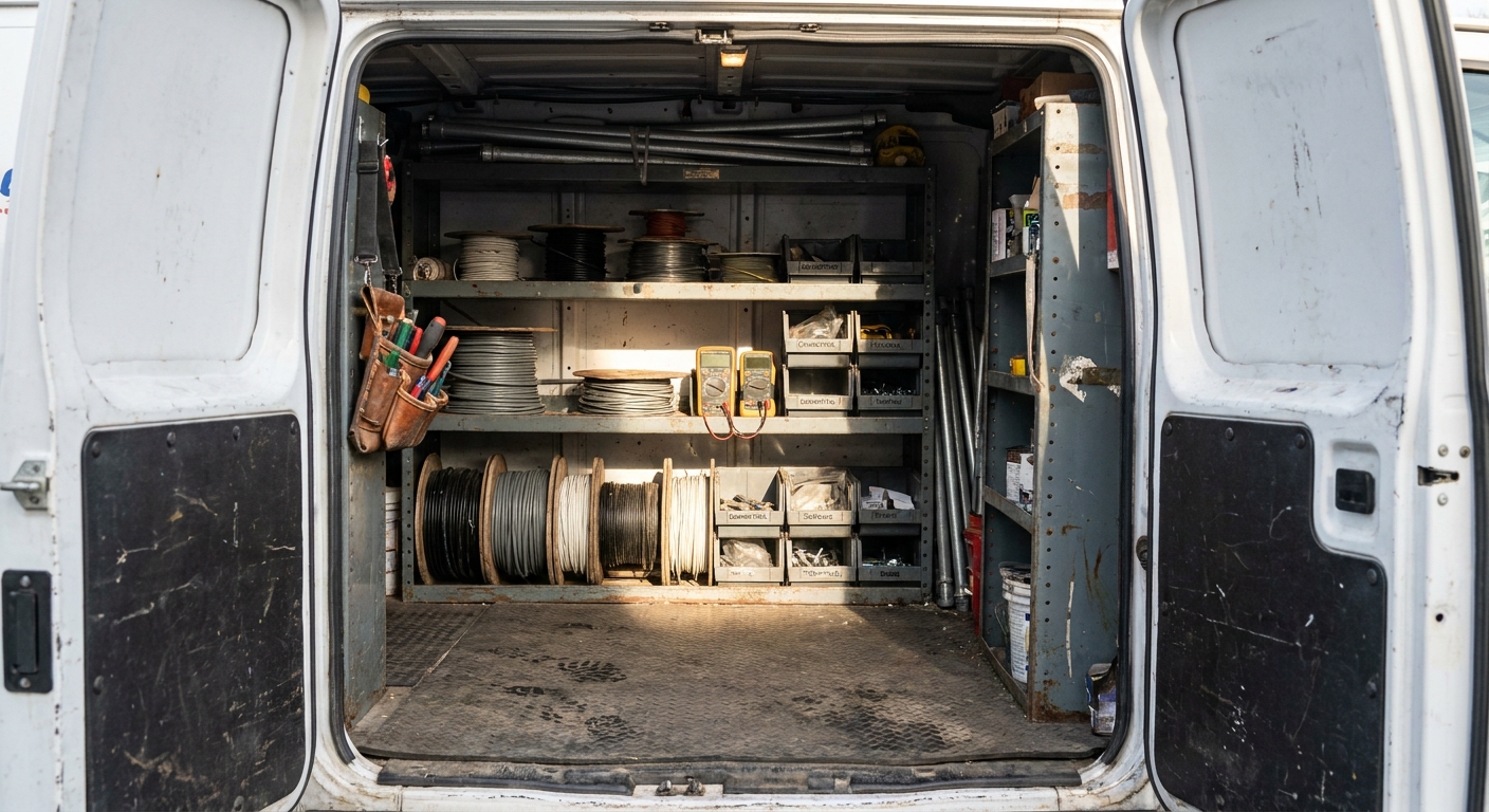 Tools, Equipment & Inland Marine: How Electrical Contractors Should Cover the $40K Inside Every Van