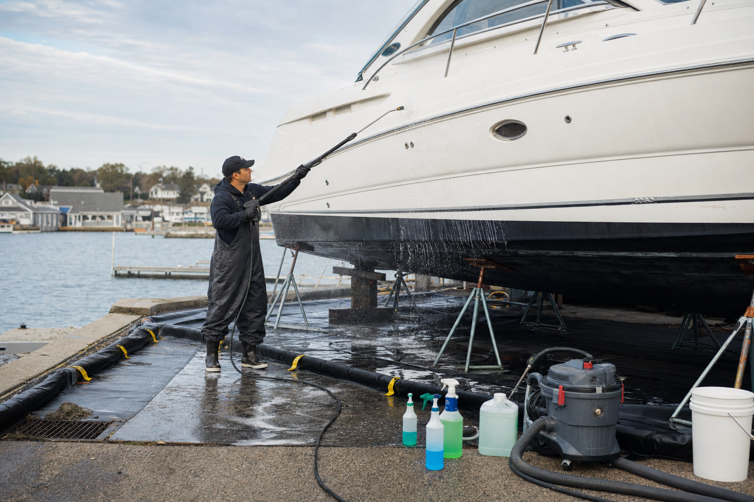 Do Marine Detailers Need Pollution Insurance?
