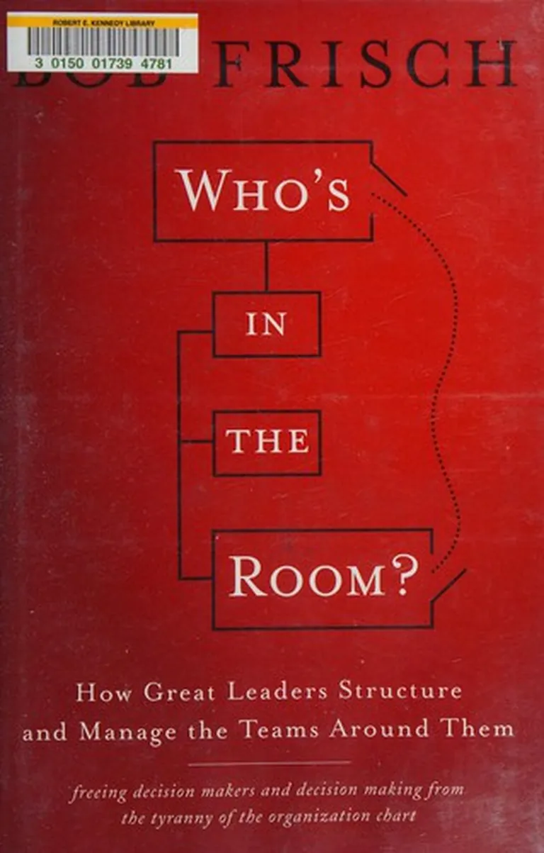 Who is in the Room by Bob Frisch