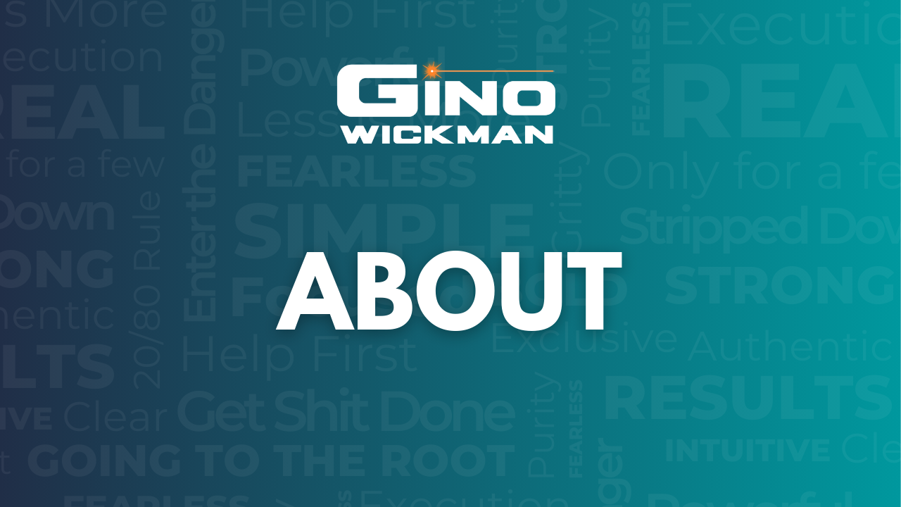 Gino Wickman portrait