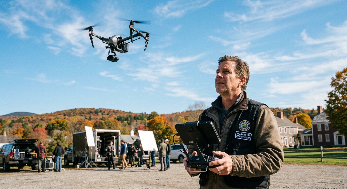 Drone Coverage for CT Productions 2026: UAS Liability, Hull & Part 107 Compliance