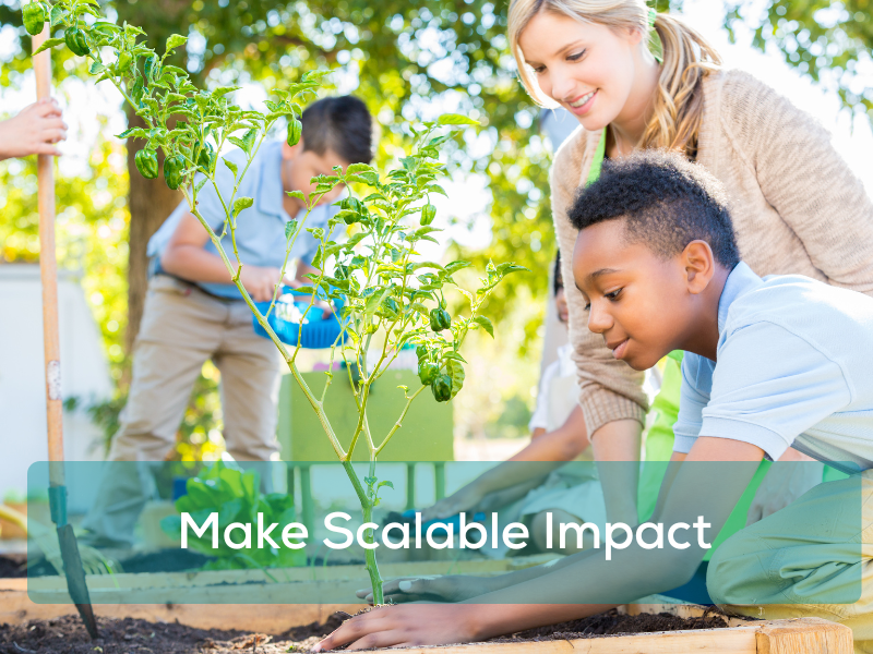 Learning That Grows Real-World Change