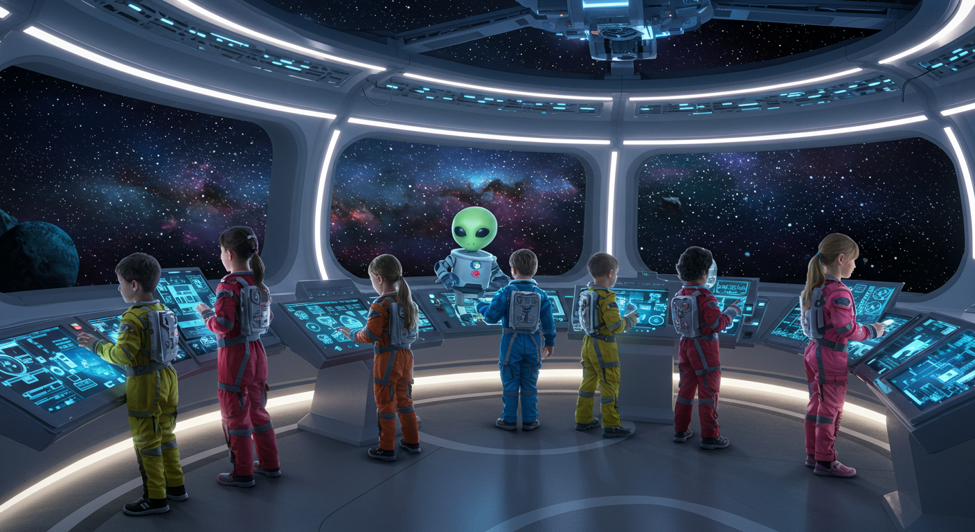 Kids Space Travel 4
