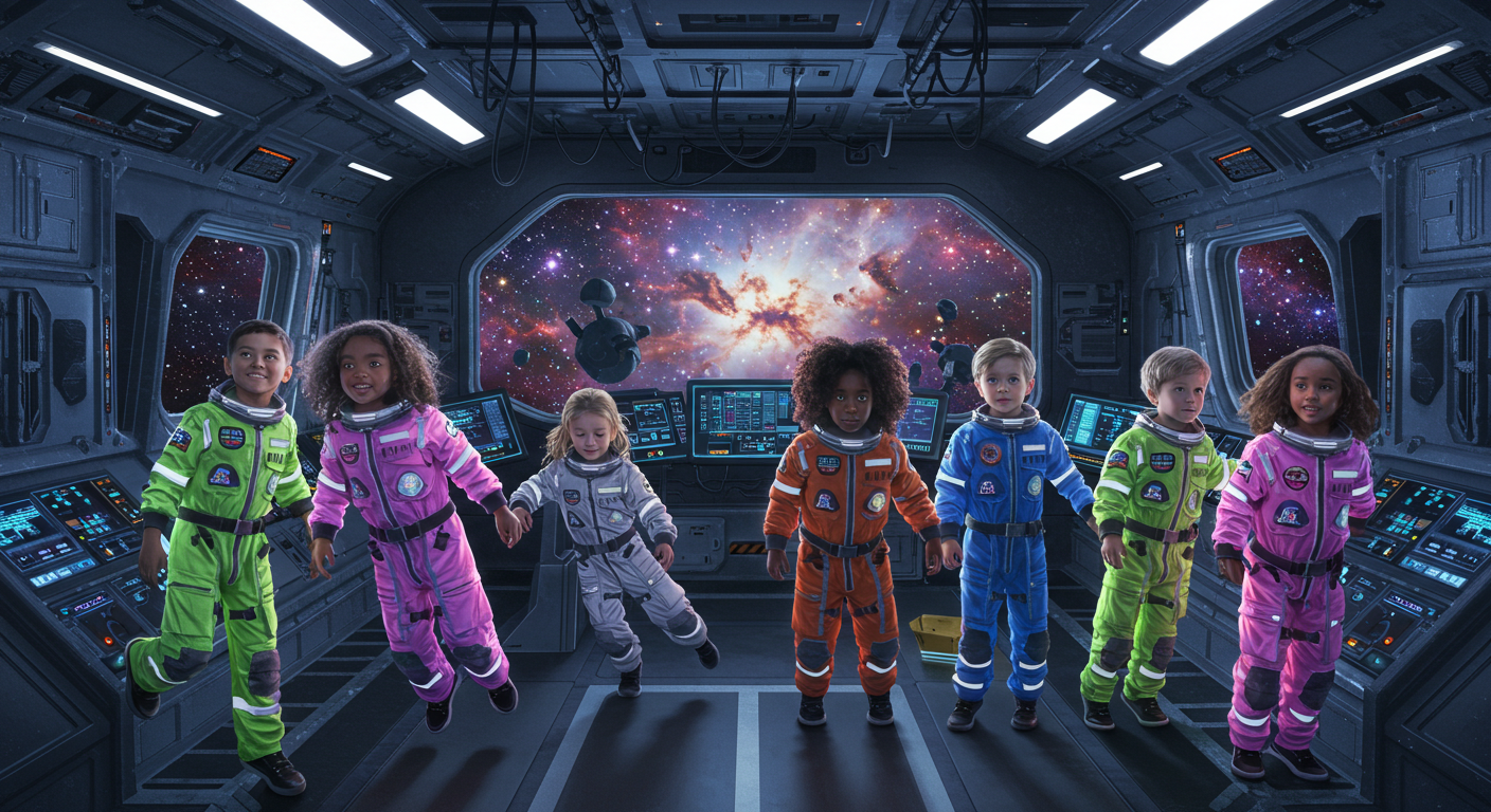 Kids Space Travel 2