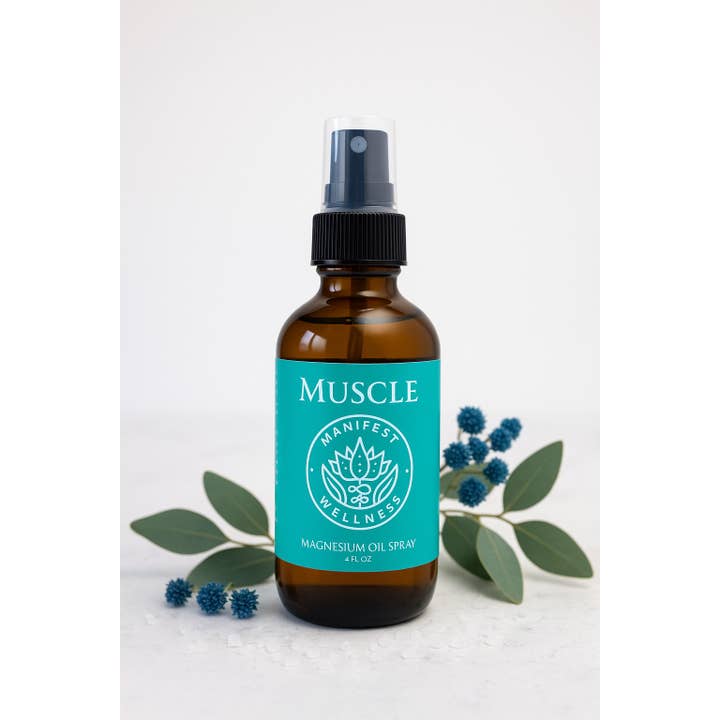 Magnesium Oil Spray Muscle Blend with Soothing Oils - Image 1