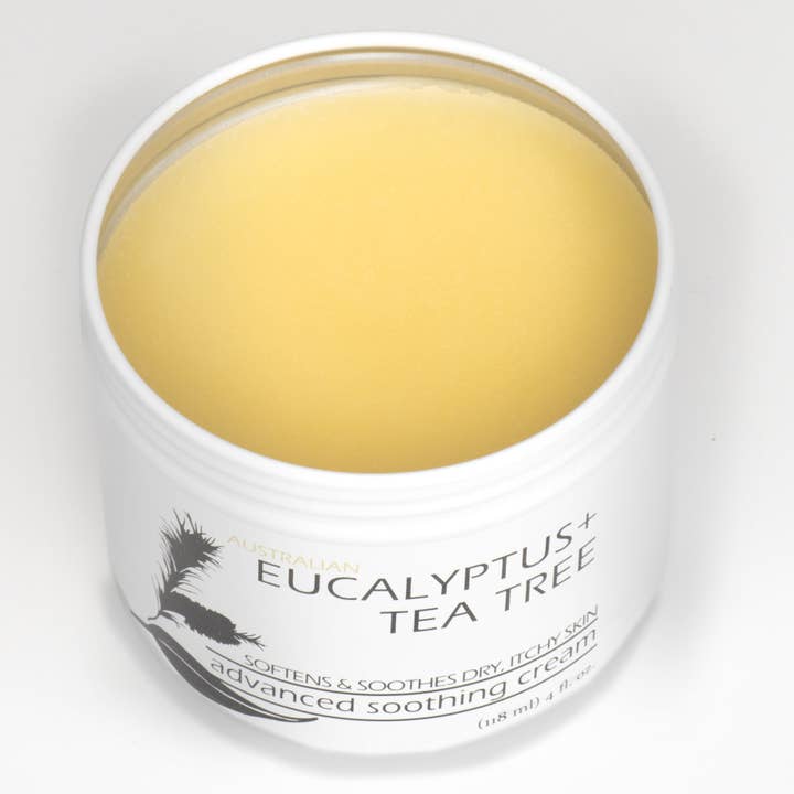 Eucalyptus & Tea Tree Cream - Soothing, Itch Relief, 4oz - Image 4