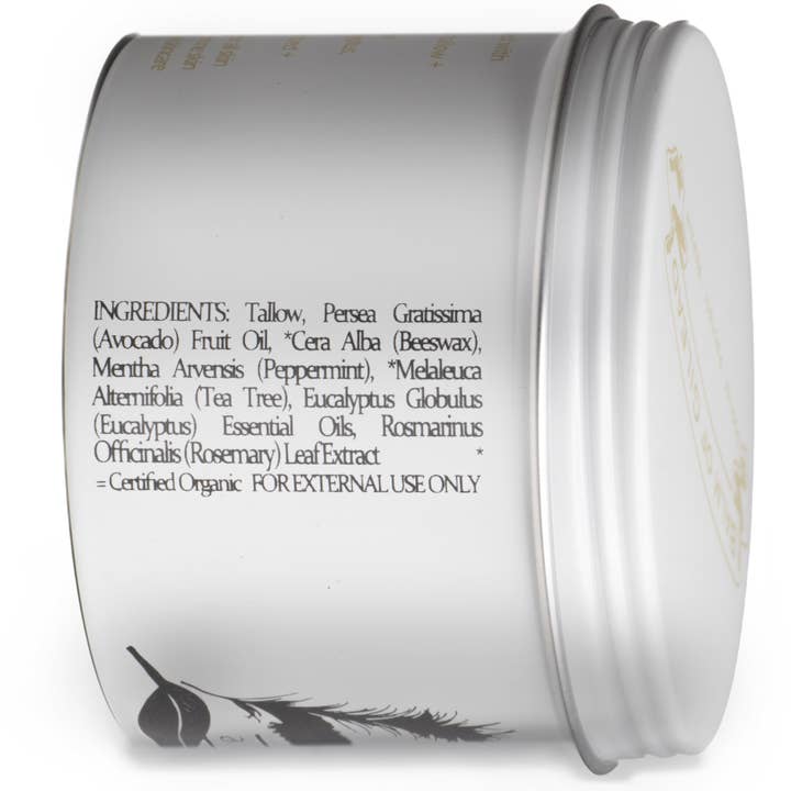 Eucalyptus & Tea Tree Cream - Soothing, Itch Relief, 4oz - Image 3