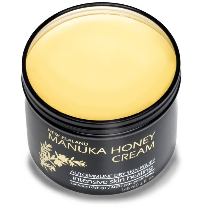 Manuka Honey Cream - Intensive Skin Healing, 4oz - Image 4