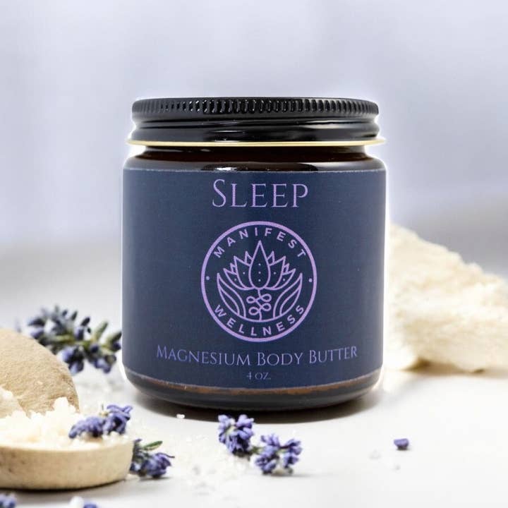 Magnesium Sleep Butter, made with Organic Ingredients - Image 3