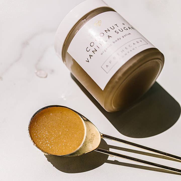 Coconut + Vanilla Sugar Body Scrub - Image 1