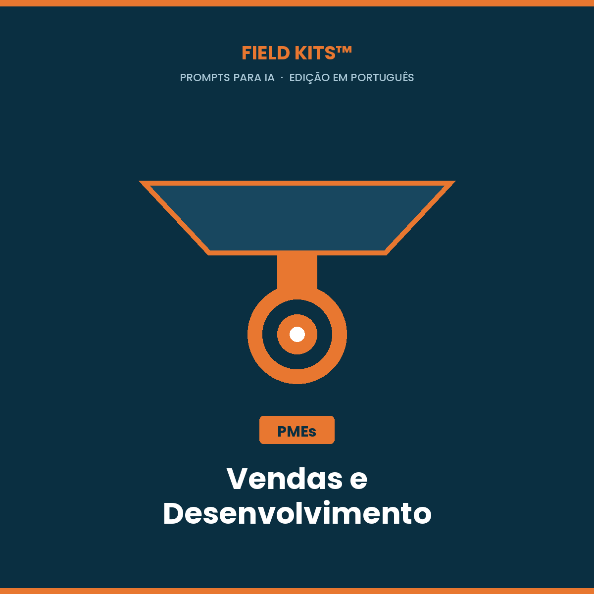 Vendas e Desenvolvimento Comercial: Pipeline, prospeção, propostas, relatório de vendas.
