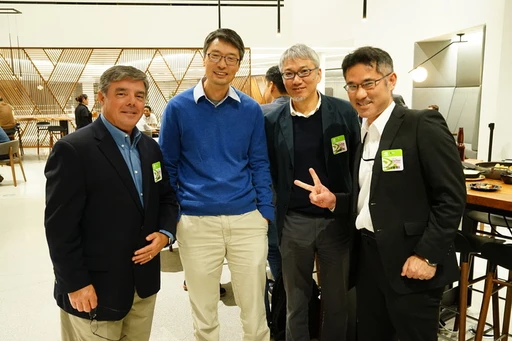 Networking during a quarterly technical meeting of a consortium