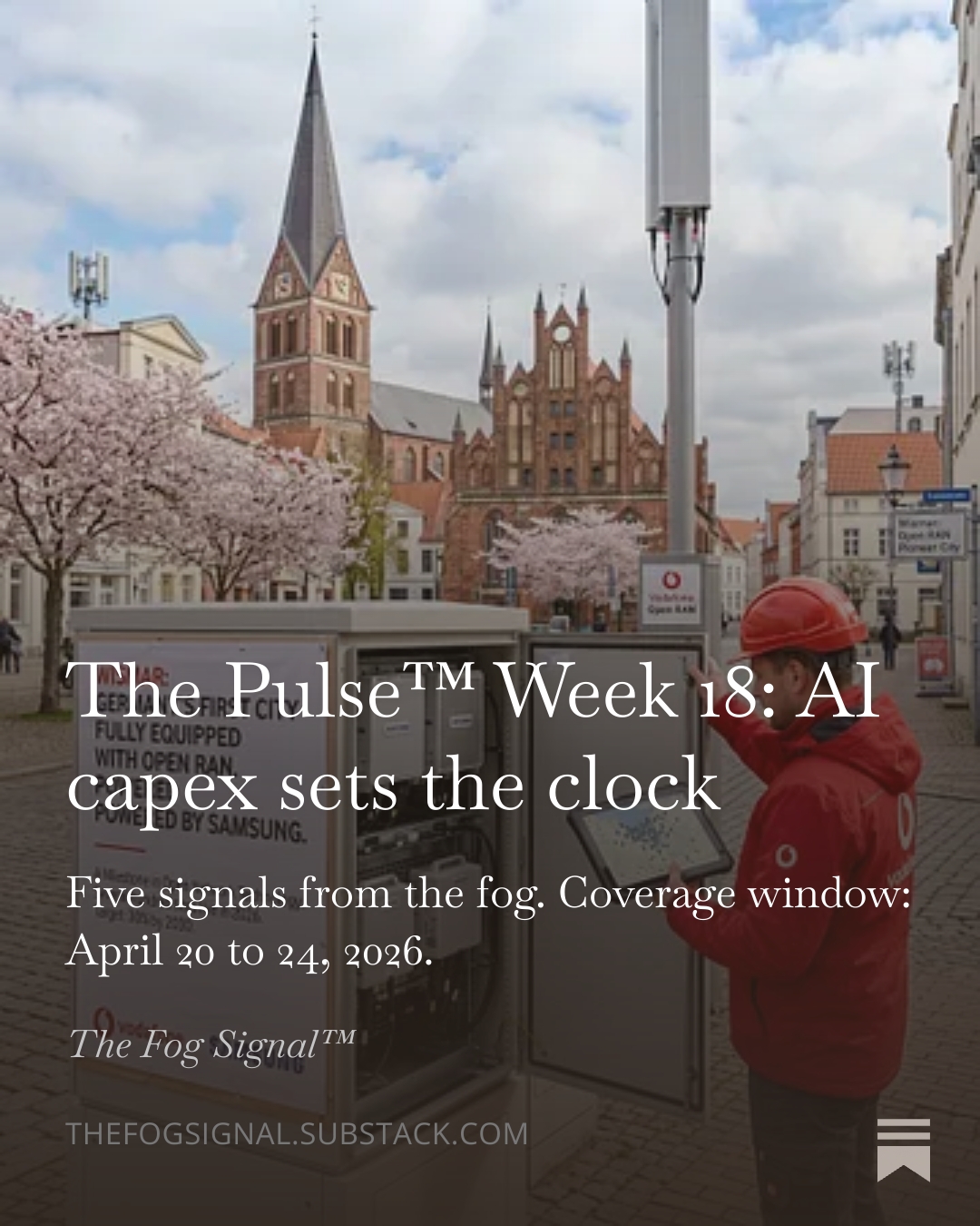 The Pulse™ Week 18: AI capex sets the clock