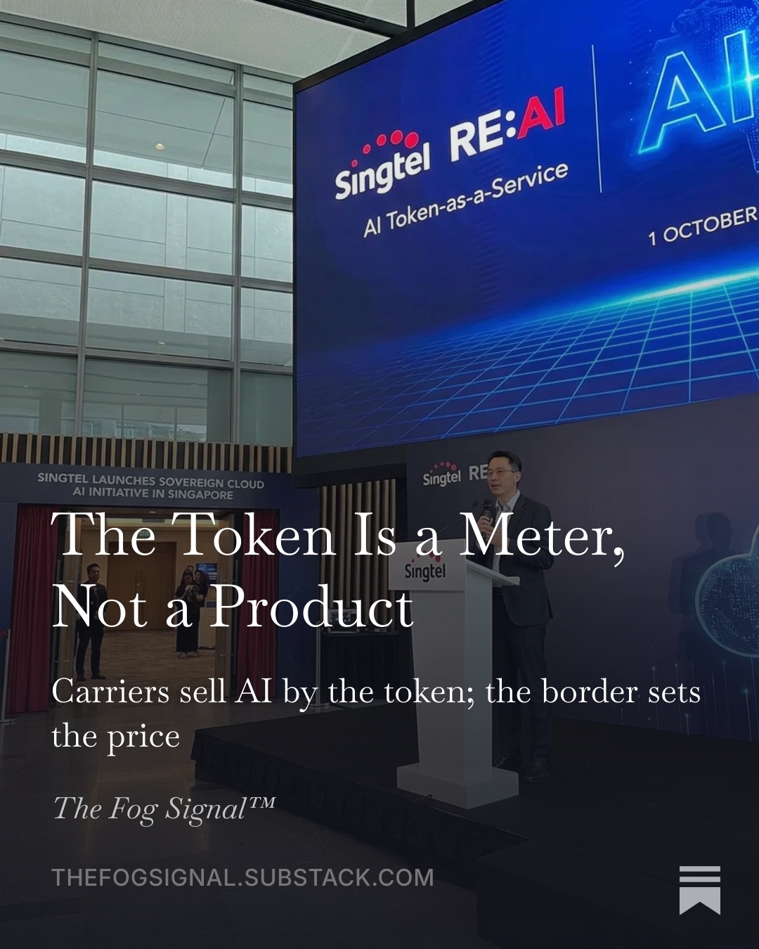 The Vector™ — The Token Is a Meter, Not a Product — cover image.