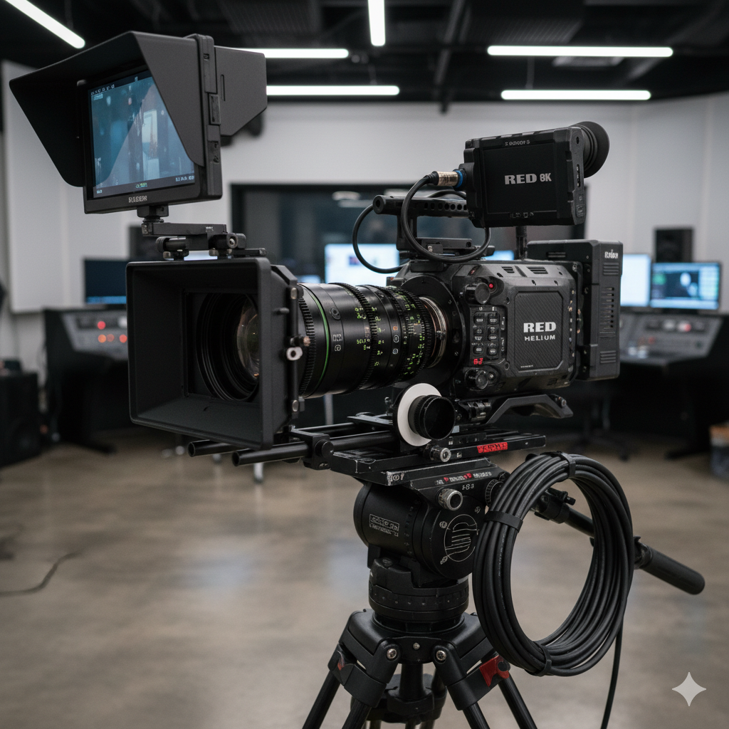 Professional camera setup
