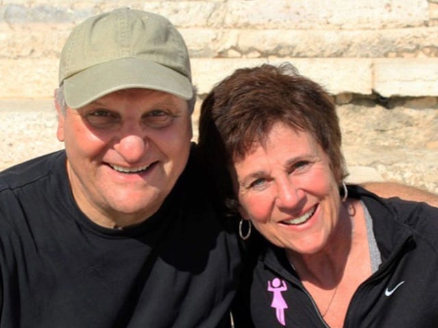 Thom and Marcia Berkowitz in Jerusalem
